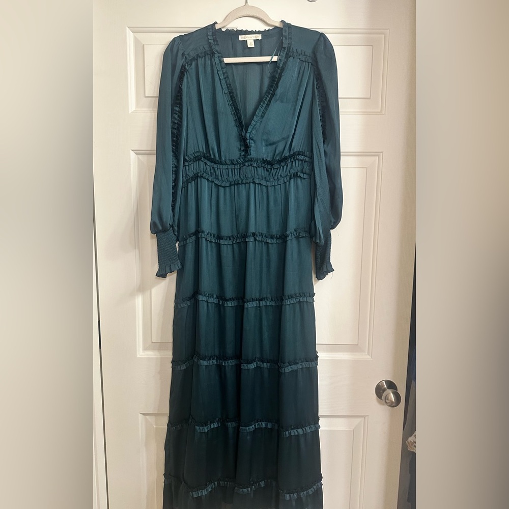 Emerald green Maxi Dress